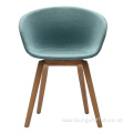 Modern Simple Design Optional Color Leisure Wooden Chair